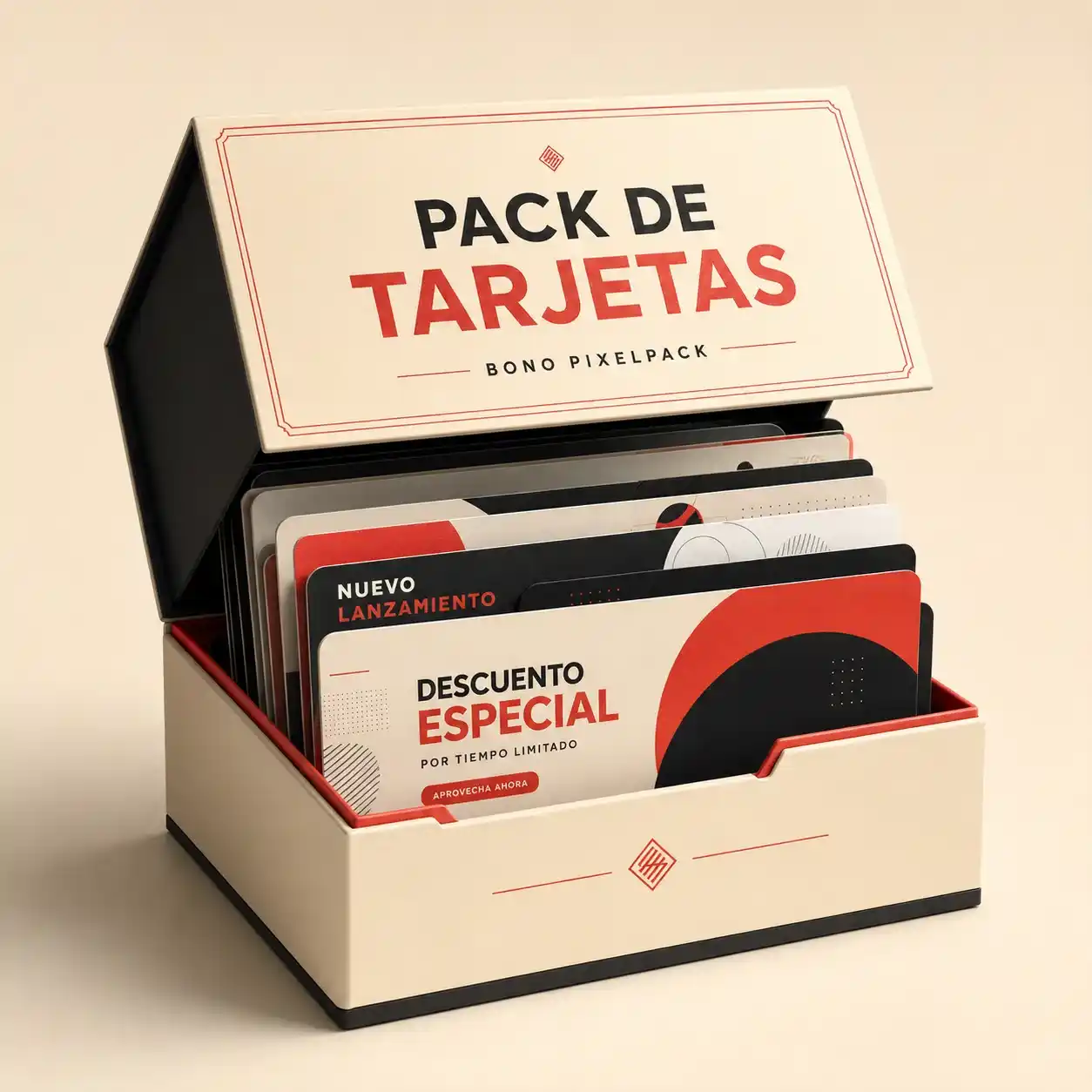 Bono incluido: Pack diseño de tarjetas